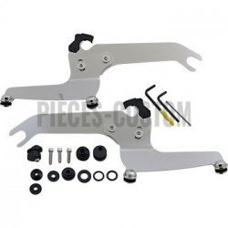 Kit de montage poli pour pare-brise Sport Softail Slim FLSL de 2018 à 2020