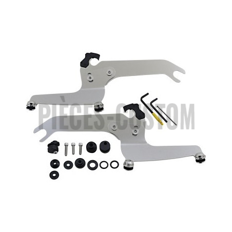 Kit de montage poli pour pare-brise Sport Softail Slim FLSL de 2018 à 2020