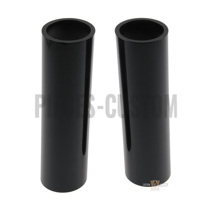 Caches-tubes-de-fourche-supérieurs-noir-pour-V-Rod-de-2002-à-2006-fourche-49-mm
