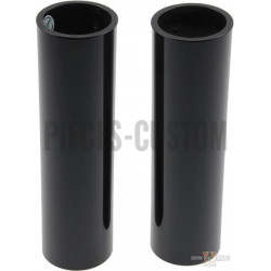 Caches-tubes-de-fourche-supérieurs-noir-V-Rod-de-2007-à-2011-fourche-49-mm-Té-213-mm