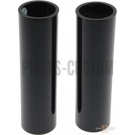 Caches-tubes-de-fourche-supérieurs-noir-V-Rod-de-2007-à-2011-fourche-49-mm-Té-213-mm