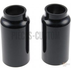 Caches-tubes-de-fourche-inférieurs-noir-pour-V-Rod-de-2002-à-2006-avec-fourche-de-49-mm