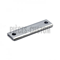 Plaque-de-fixation-de-silencieux-chromé