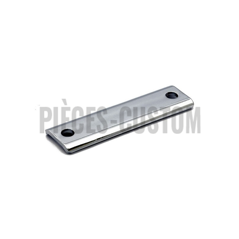 Plaque-de-fixation-de-silencieux-chromé