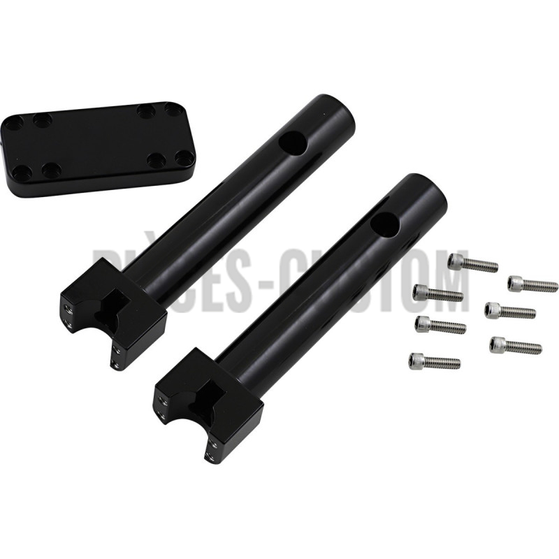 Risers-Savage-Wild-1-pour-guidon-diamètre-32-mm-noir-brillant-hauteur-10"