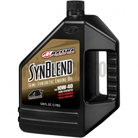 Huile Maxima Semi Synthèse 10W40 Premium 4   3.8 litres