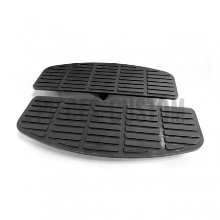 Inserts-de-marche-pieds-noir-pour-Touring-et-Softail-de-2006-à-2020