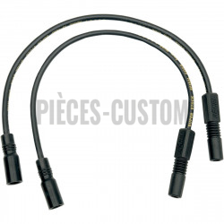 Câbles de bougie Accel 8mm Noir Sportster et Touring de 1999 à 2008