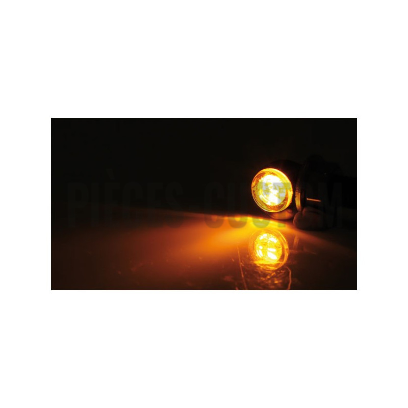 Clignotants avant à Leds Highsider Proton 2 fonction clignotants et feu position
