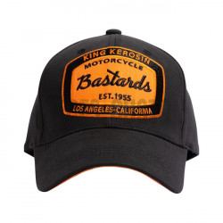 Casquette King Kerosin Bastards Noir et orange