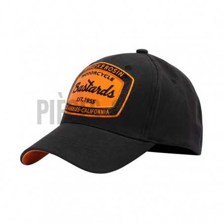 Casquette King Kerosin Bastards Noir et orange