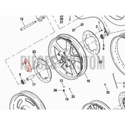 Rondelles ressorts de disque de frein pour V-Rod