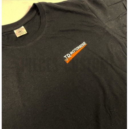 T-shirt JR Motorbike pieces-custom couleur noir