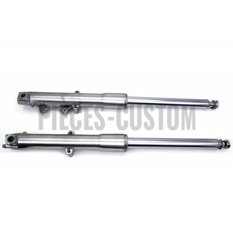 Kit-de-tubes-de-fourche-polis-pour-Softail-FLST-de-1986-à-1999