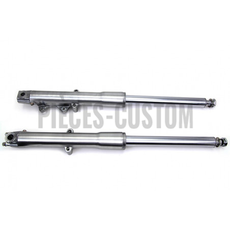 Kit-de-tubes-de-fourche-polis-pour-Softail-FLST-de-1986-à-1999