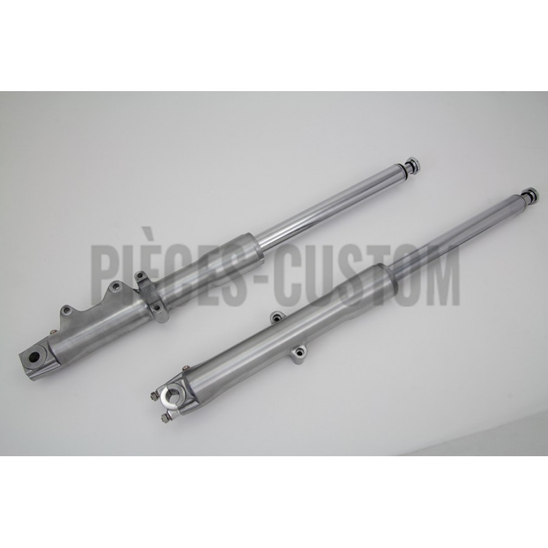 Kit de tubes de fourche polis pour Softail FLST de 1986 à 1999
