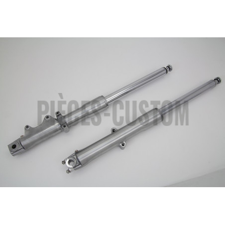 Kit de tubes de fourche polis pour Softail FLST de 1986 à 1999