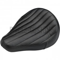 Selle-solo-midline-Biltwell-modèle-Vertical-Tuck-n-Roll