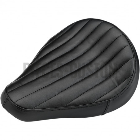 Selle-solo-midline-Biltwell-modèle-Vertical-Tuck-n-Roll