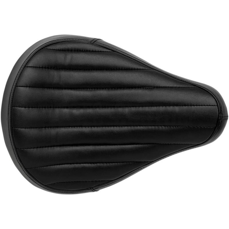 Selle solo midline Biltwell modèle Vertical Tuck-n-Roll