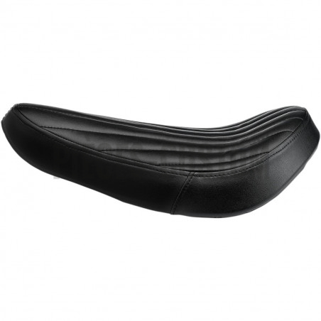 Selle solo midline Biltwell modèle Vertical Tuck-n-Roll