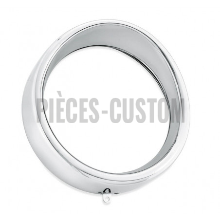 Anneau De Garniture Phare Visière Chrome Harley 5 3/4" - HDBUBALUS