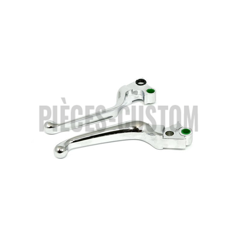 Kit-de-leviers-Wide-Blade-finition-chrome-pour-V-rod-de-2002-à-2005-et-Big-Twin-1996-à-2006