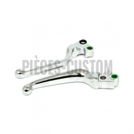 Kit-de-leviers-Wide-Blade-finition-chrome-pour-V-rod-de-2002-à-2005-et-Big-Twin-1996-à-2006