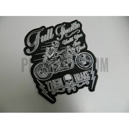 Patch thermocollant grand modèle Full throttle