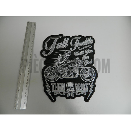 Patch thermocollant grand modèle Full throttle