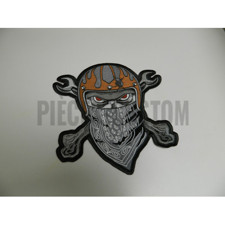 Patch thermocollant grand modèle Skull