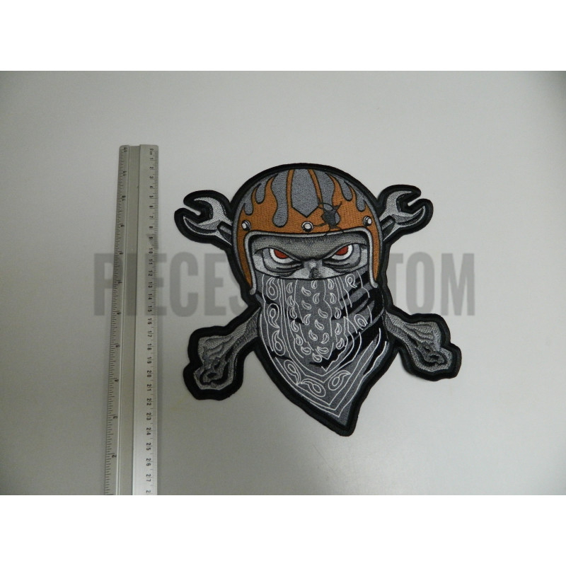 Patch thermocollant grand modèle Skull
