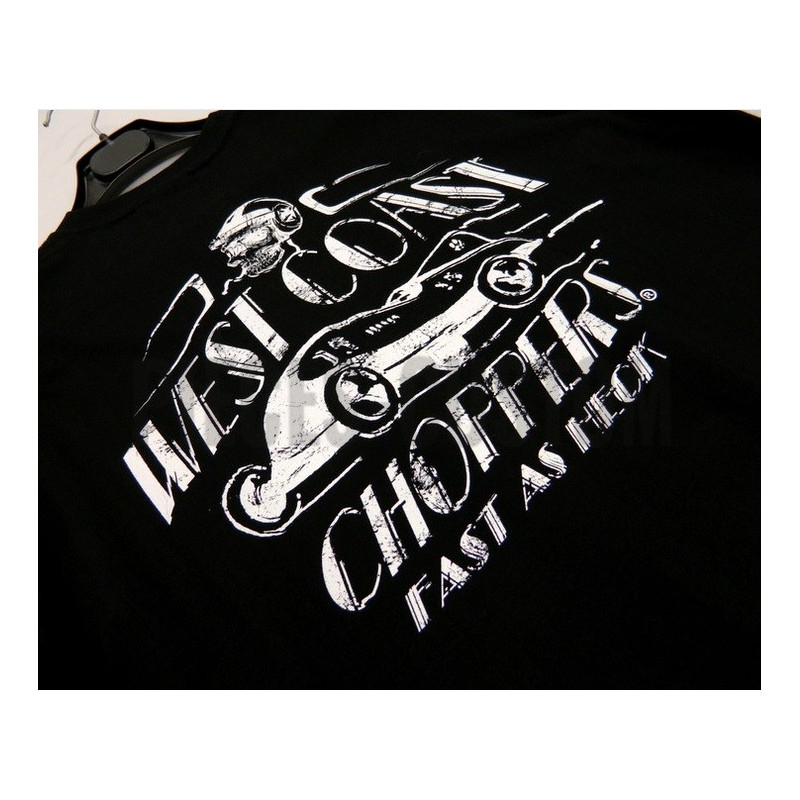 T-shirt West Coast Choppers noir