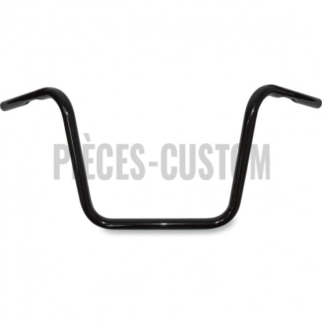 guidon-1"-ape-hanger-hauteur-12"-noir