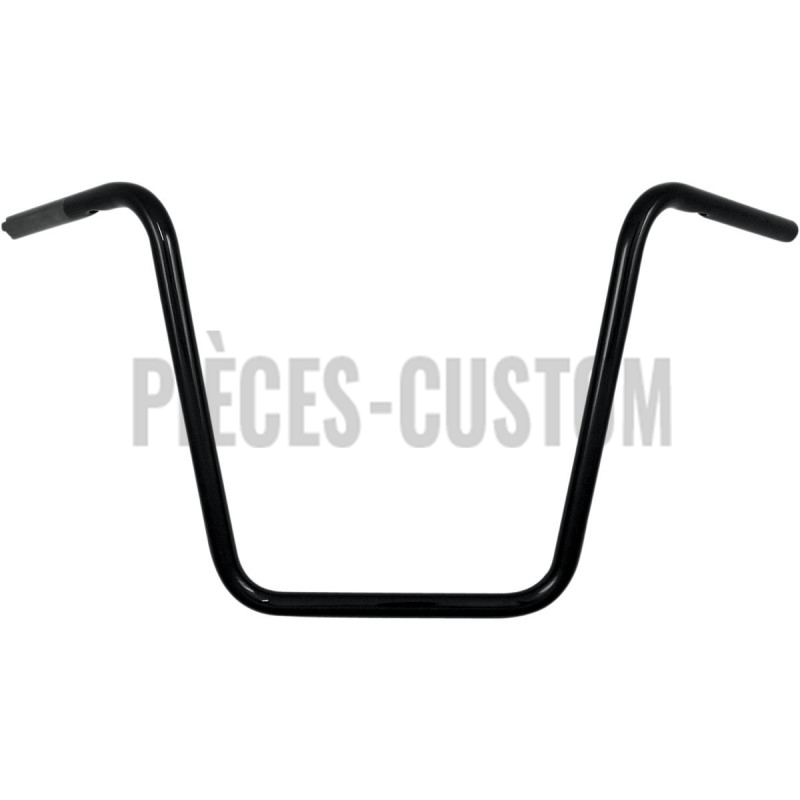 guidon-1"-ape-hanger-hauteur-16"-noir