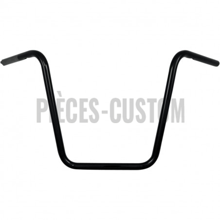 guidon-1"-ape-hanger-hauteur-16"-noir