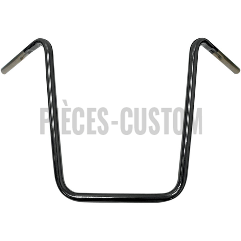 guidon-1"-ape-hanger-noir-hauteur-18"