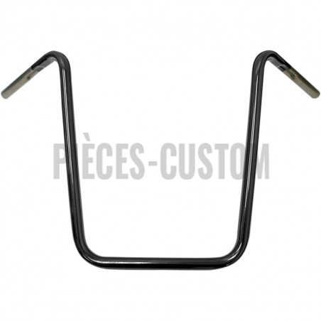 guidon-1"-ape-hanger-noir-hauteur-18"