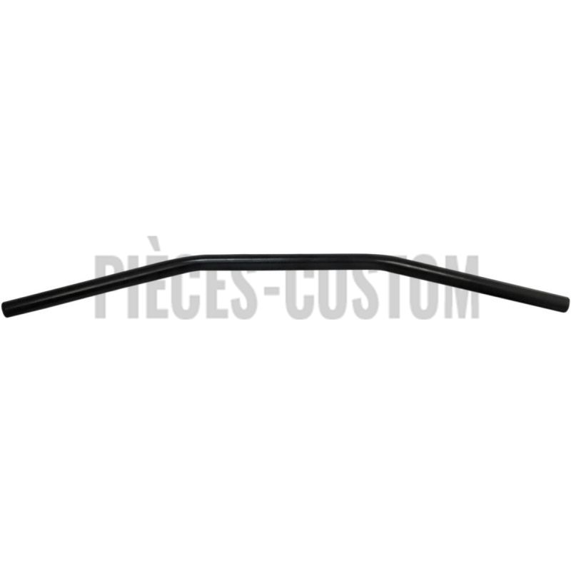 Guidon drag bar 7/8" finition noir satiné largeur 70cm