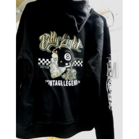 Sweat à capuche Billy Eight Vintage Legend