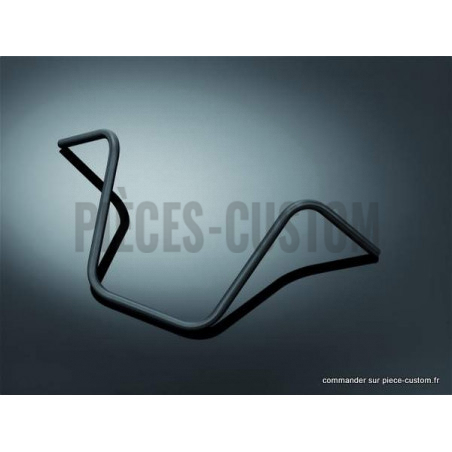 guidon-ape-hanger-noir-avec-empreintes