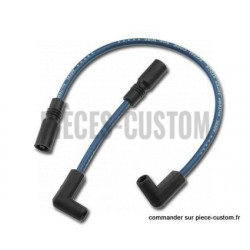 Cables de bougie Accel 8mm Bleu FLH de 2009 à 2016