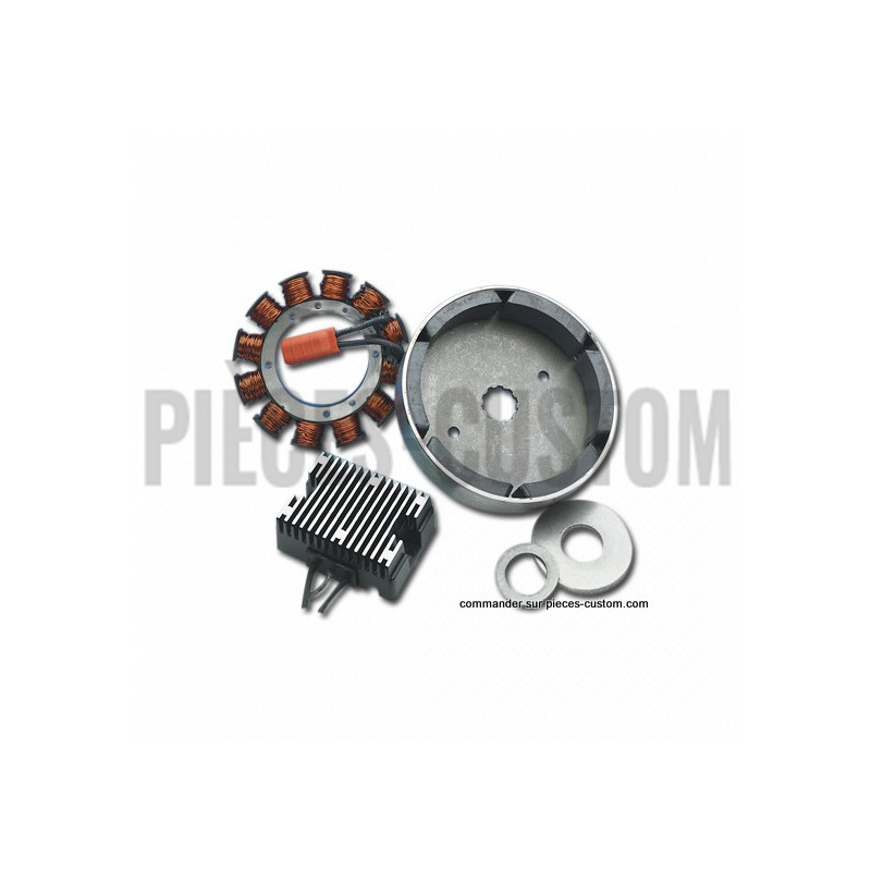 Kit-de-charge-32-ampères-Noir-pour-Big-Twin-de-1970-à-1999